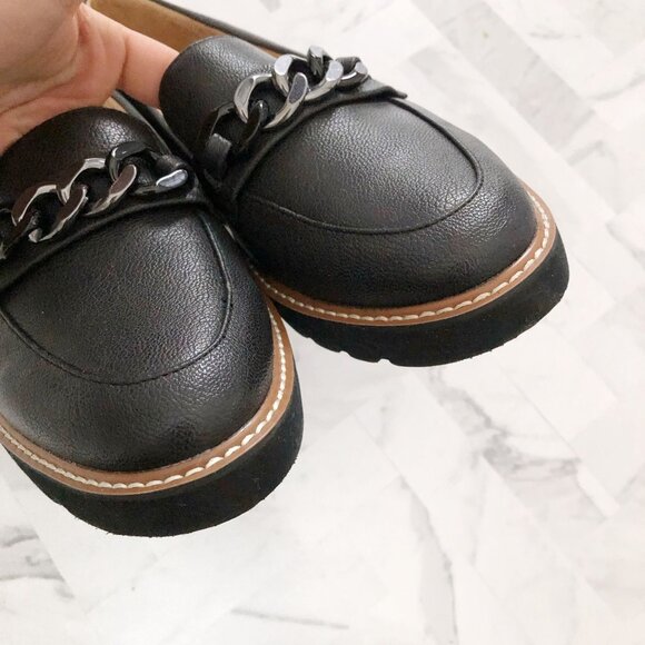 NATURALIZER Emmal Chain Platform Loafer Size 8.5M - Picture 4 of 7
